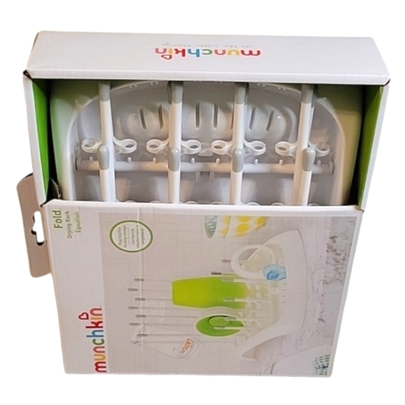 NEW in Box Munchkin Folding Bottle - Dish Drying Rack - Picture 5 of 17